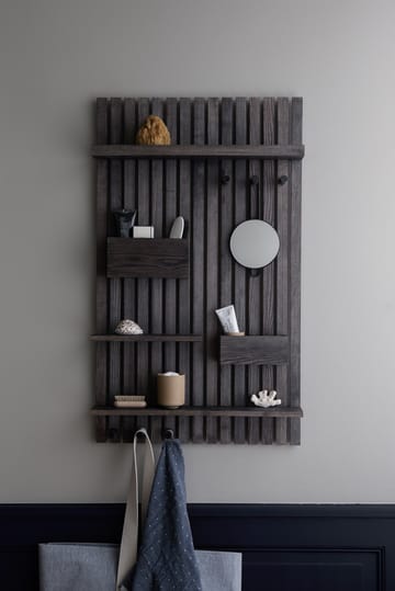 Wooden multi-shelf - Dark-stained ash - Ferm Living
