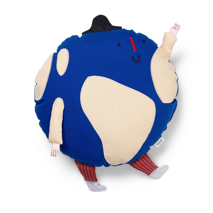 World pillow, Bright Blue Ferm Living