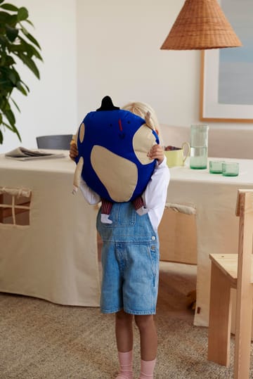 World pillow - Bright Blue - Ferm Living
