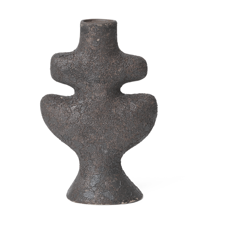 Yara candlestick small - Rustic Iron - ferm LIVING