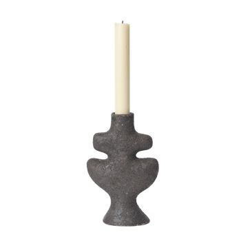 Yara candlestick small - Rustic Iron - ferm LIVING