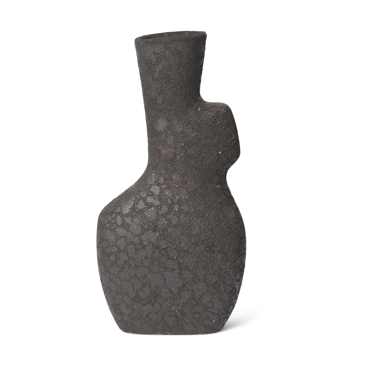Ferm Living Yara vase large Rustic Iron | Scandinavian Design | Vases | Grey