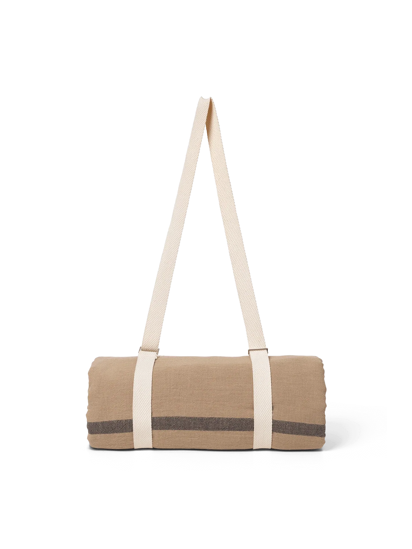 Yard Picnic blanket 180x180 cm, Sand-black Ferm Living