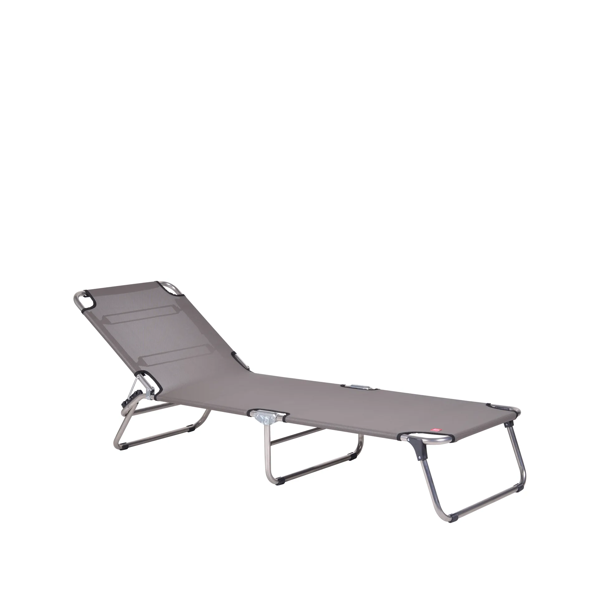 Amigo sun lounger, Fabric continente-aluminium frame Fiam