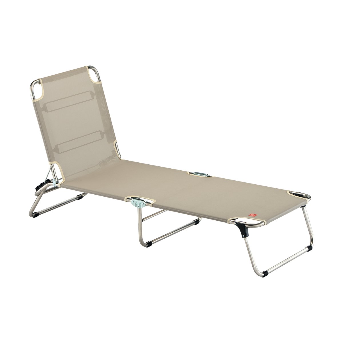 Fiam Amigo sun lounger Taupe | Scandinavian Design | Beige