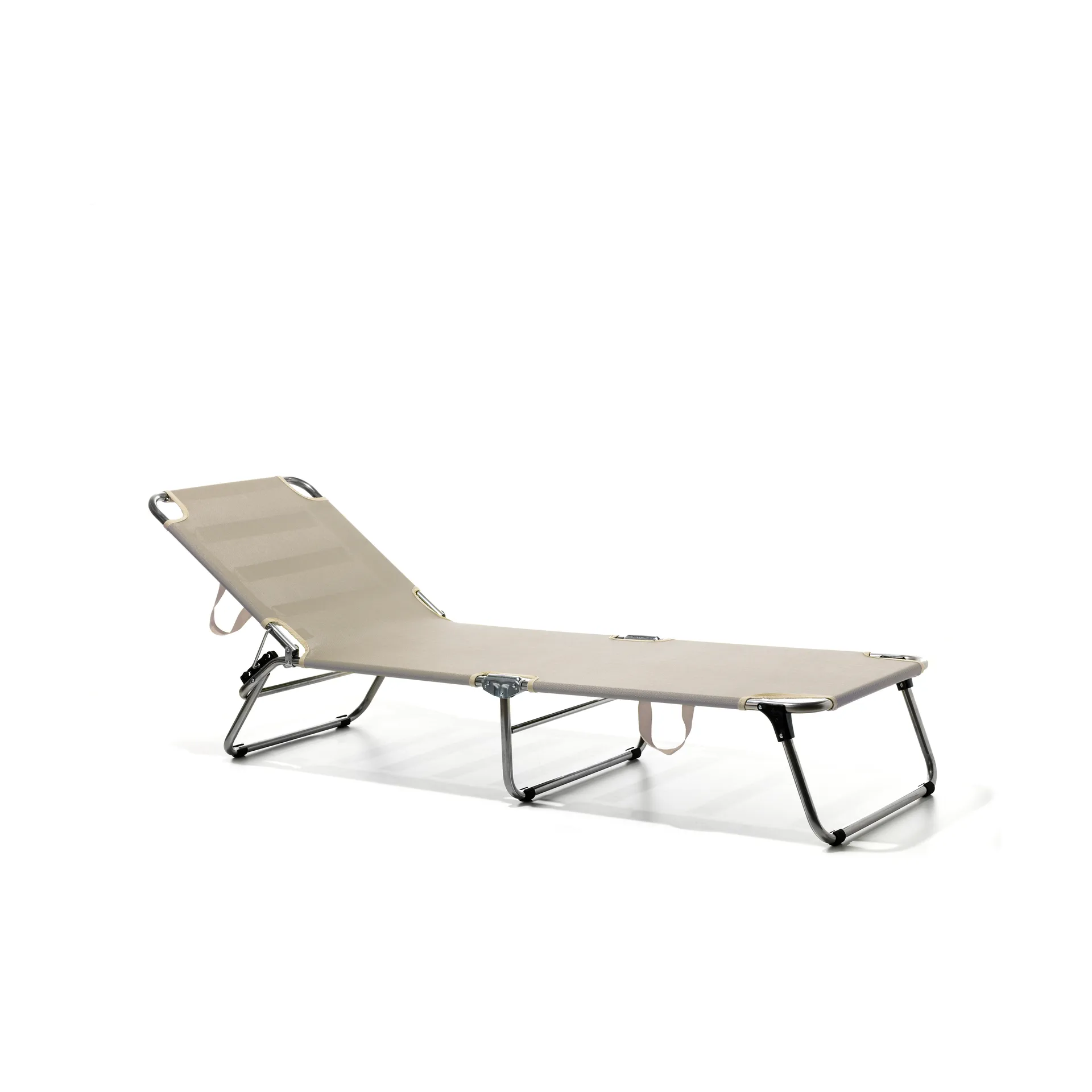Amigo sun lounger, Taupe Fiam