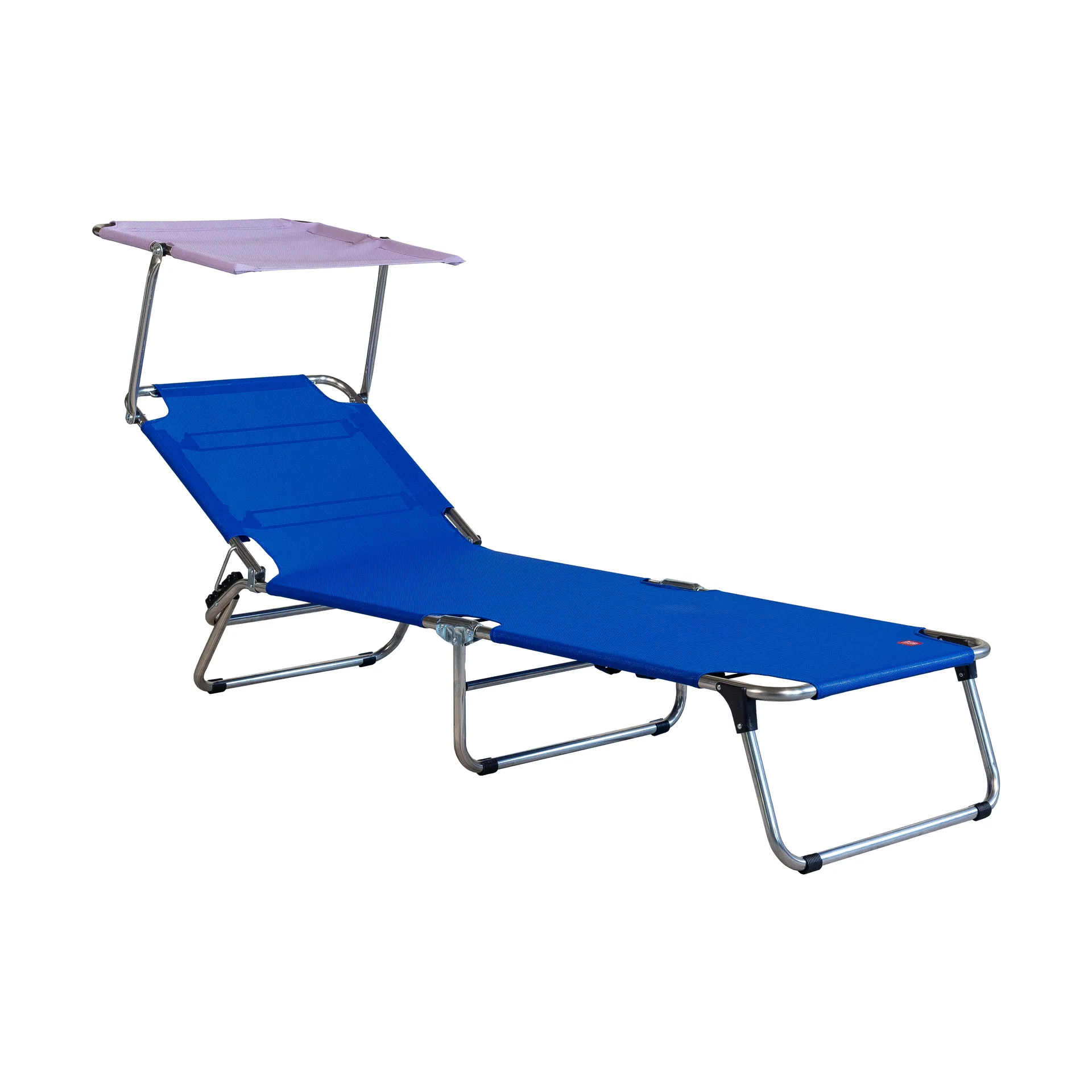 Amigo Top Pop sun lounger, Royal blue-lilac Fiam