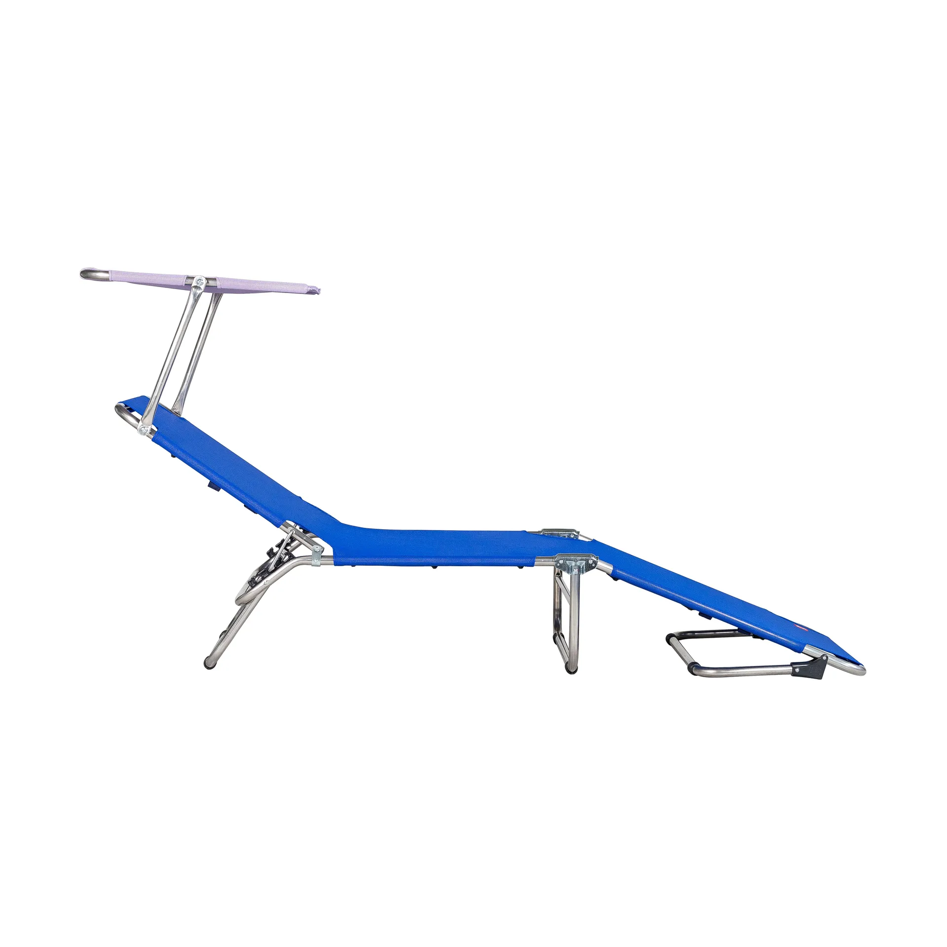 Amigo Top Pop sun lounger, Royal blue-lilac Fiam