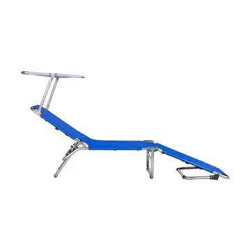 Amigo Top Pop sun lounger - Royal blue-lilac - Fiam