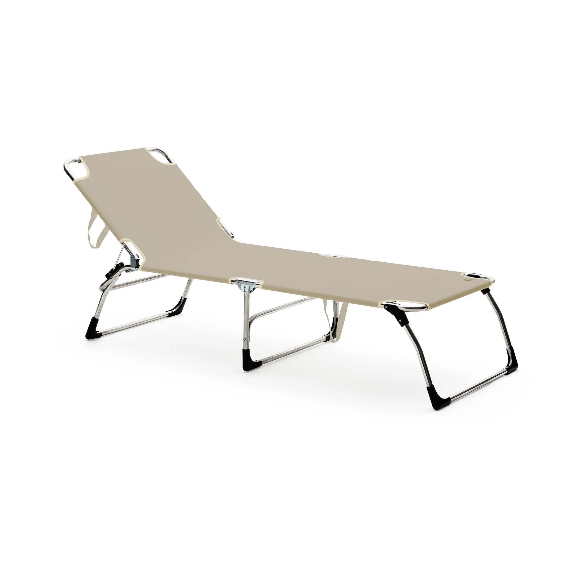 Amigo XXL sun lounger, Taupe Fiam