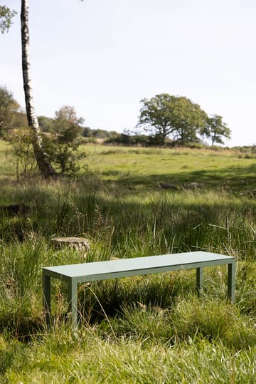 Aria bench - Sage green - Fiam
