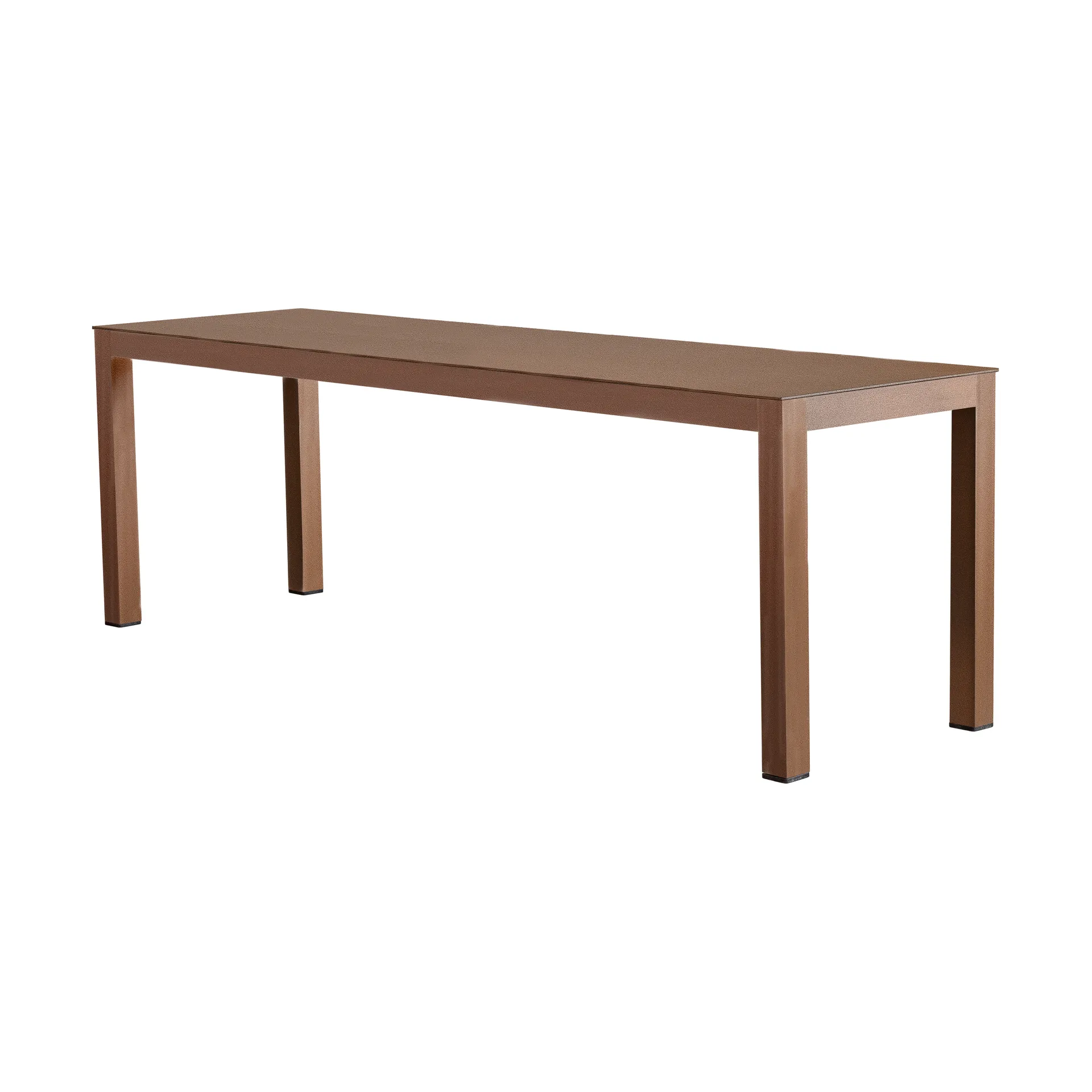 Aria extendable dining table 140-200 cm, Rust Fiam