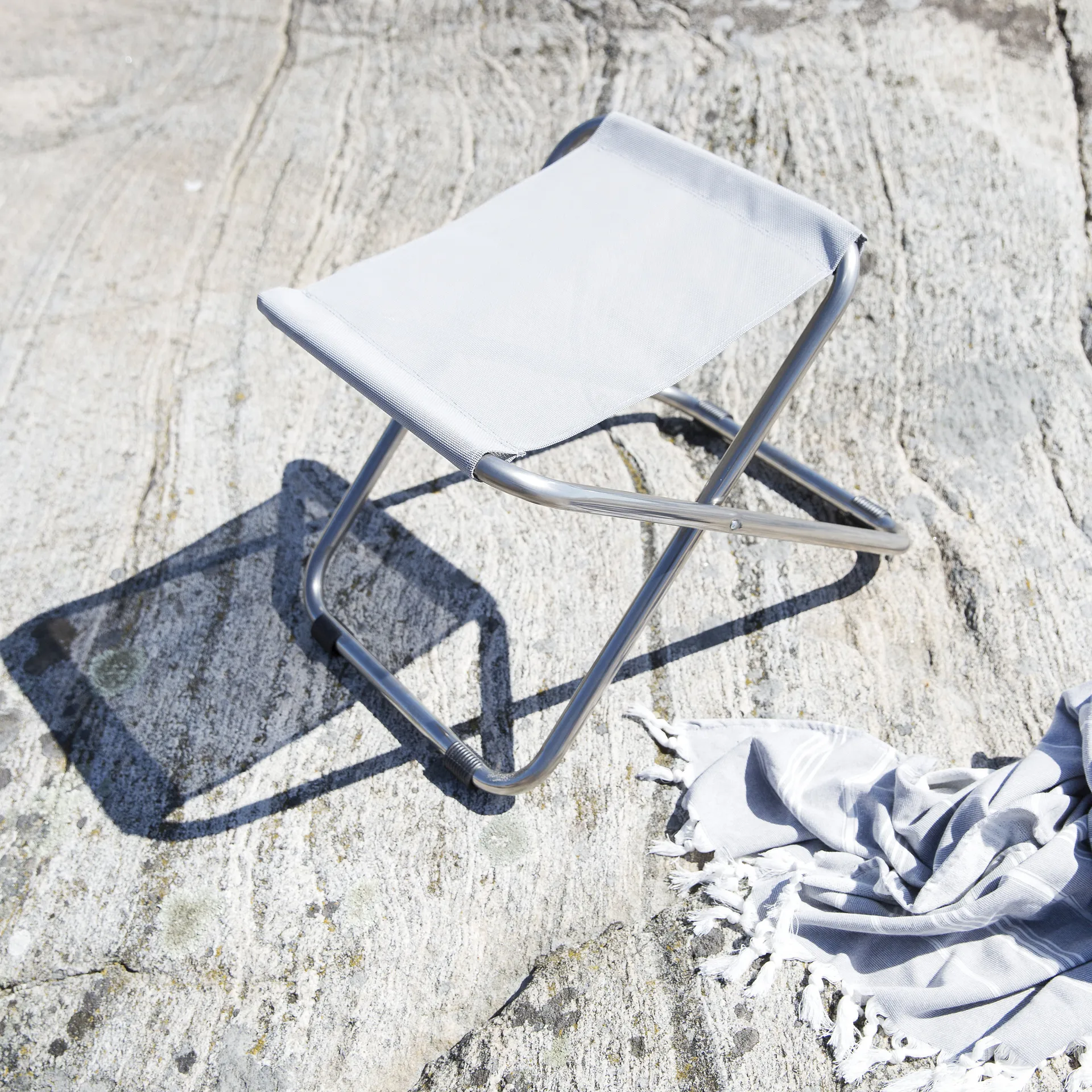 Chico footrest, Sage green Fiam