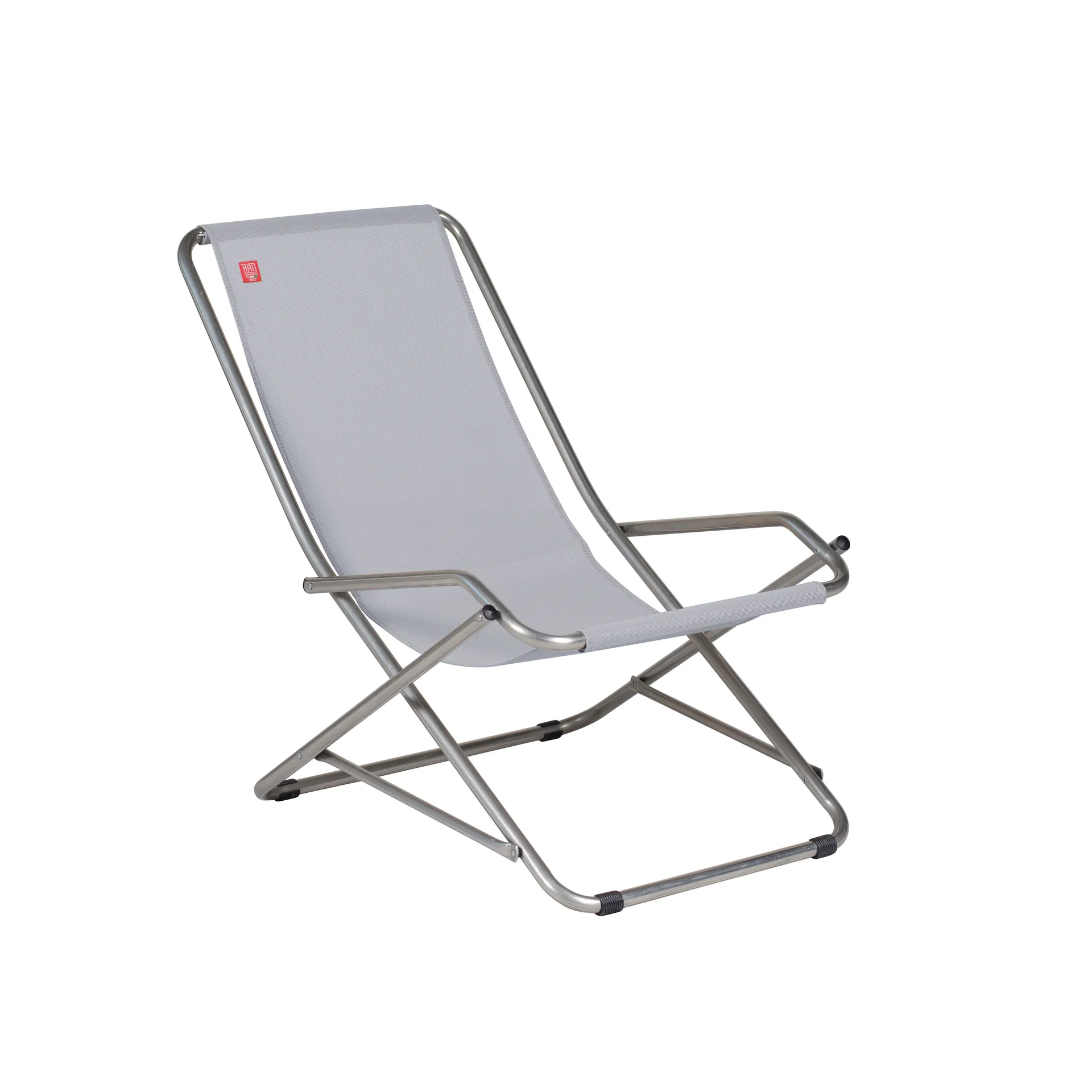 Dondolina sun lounger, Grey Fiam