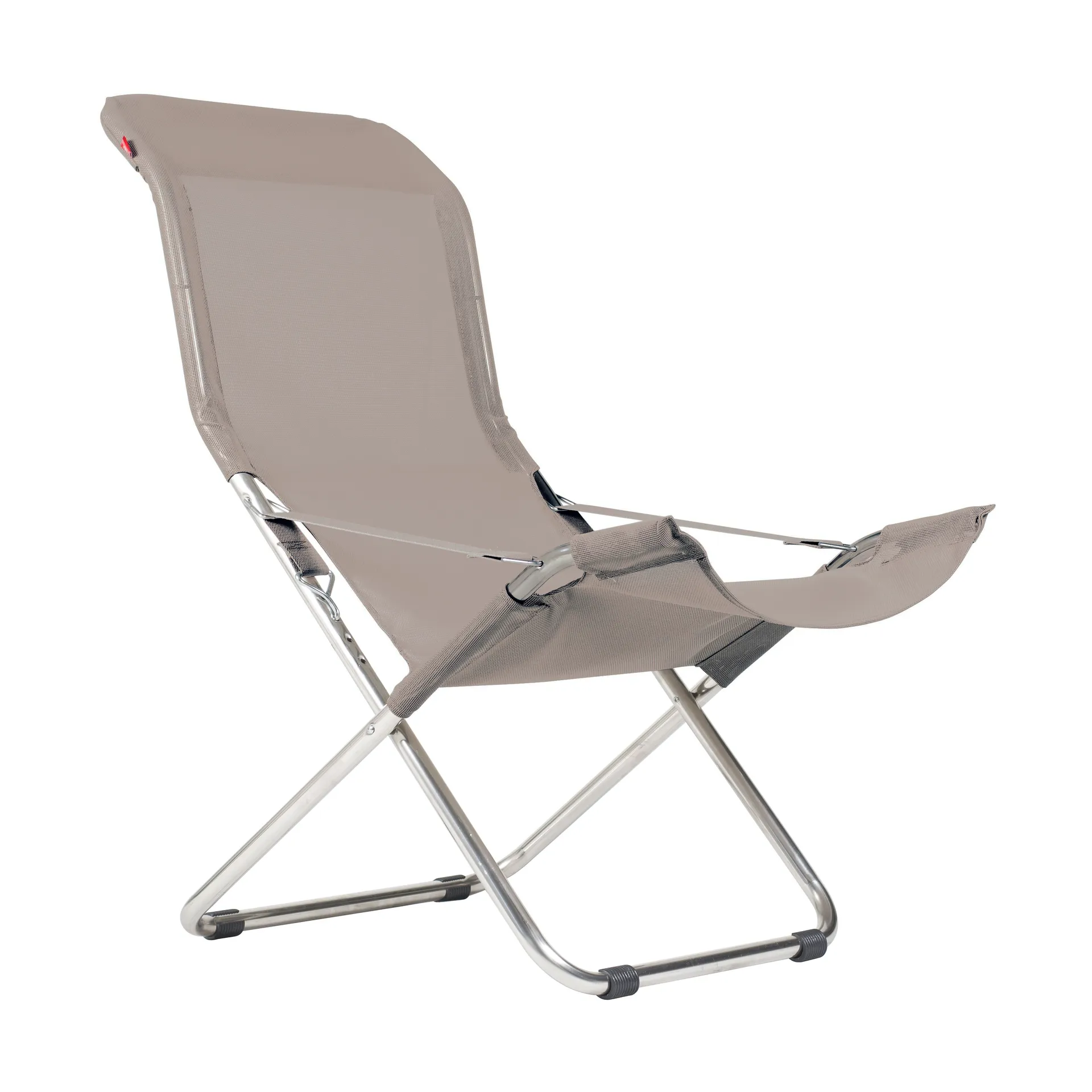 Dondolina sun lounger, Taupe Fiam