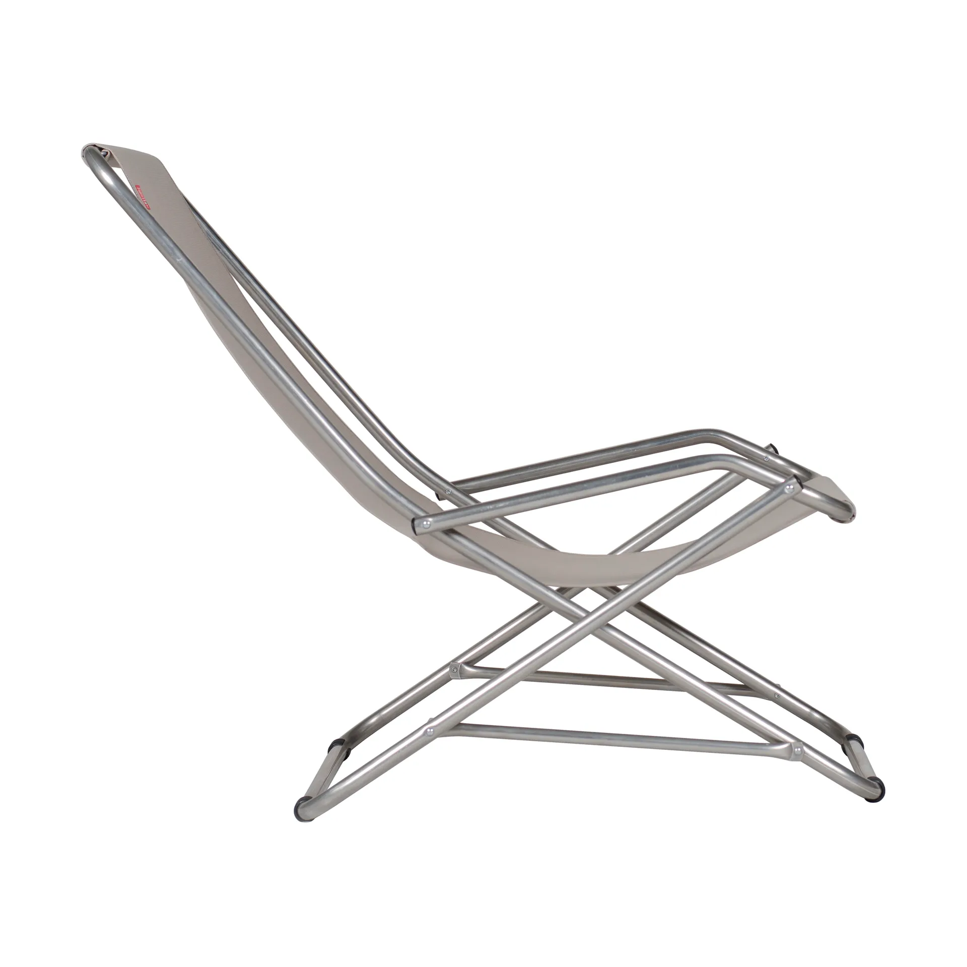 Dondolina sun lounger, Taupe Fiam
