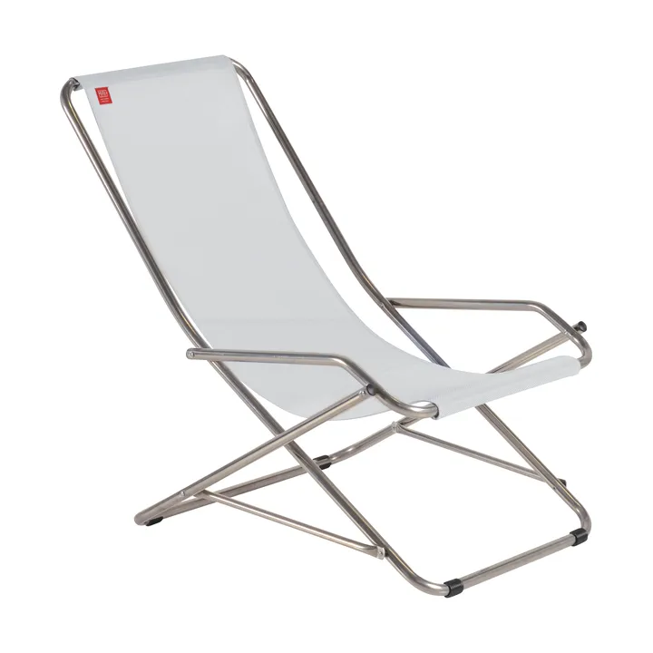 Dondolina sun lounger - White-grey - Fiam