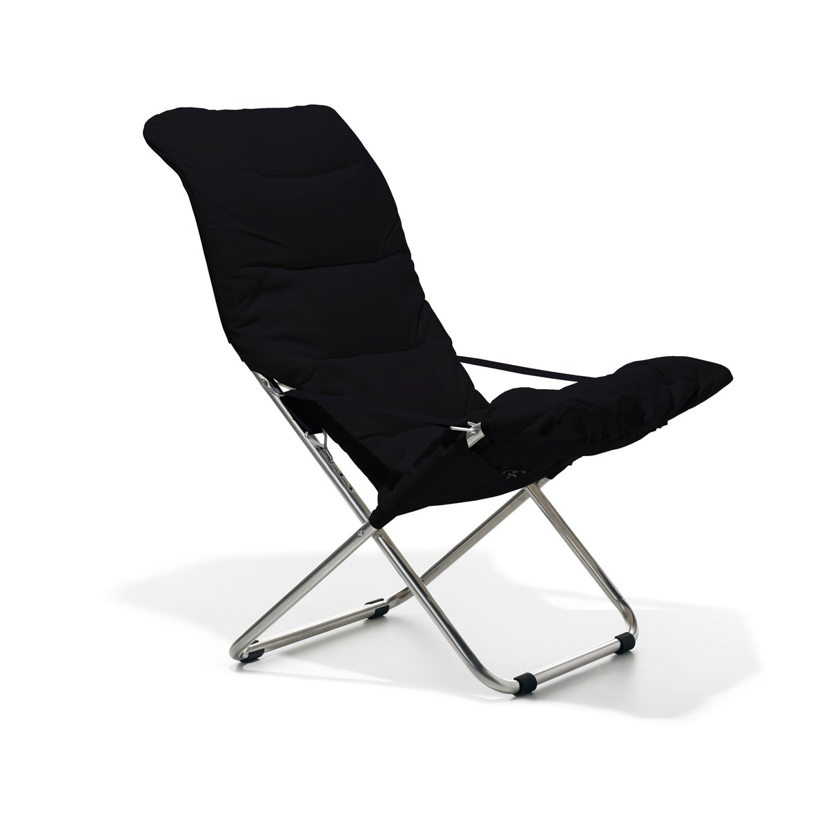 Fiam Fiesta Soft sun lounger Black | Scandinavian Design | Black
