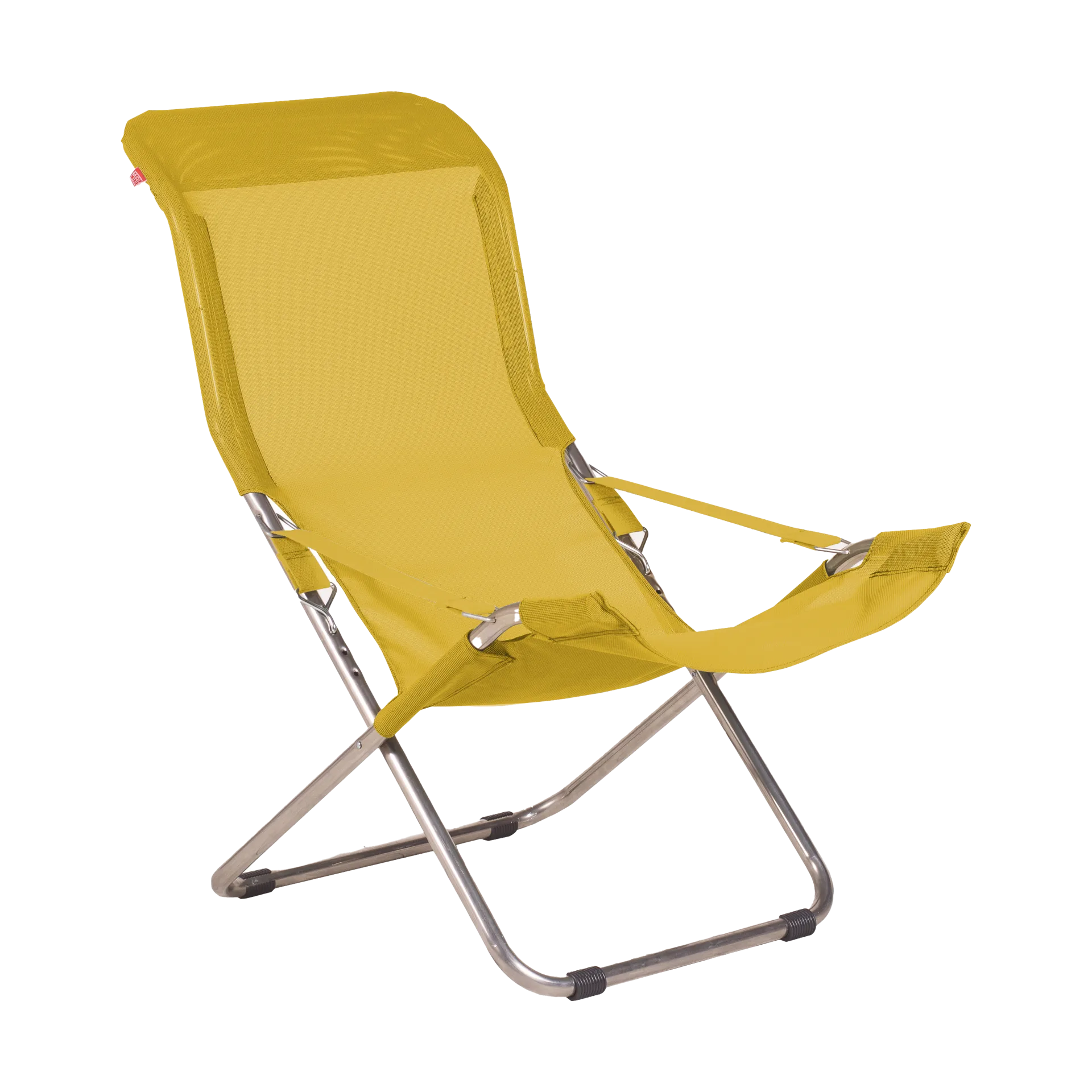 Fiesta sun lounger, Mustard Fiam