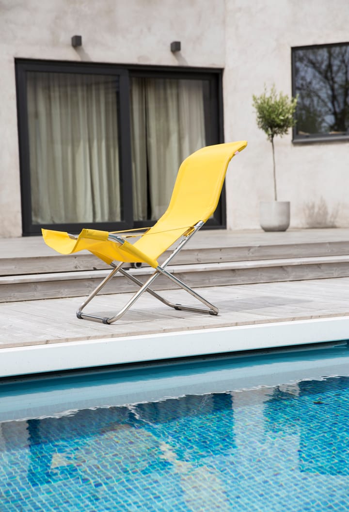Fiesta sun lounger, Mustard Fiam