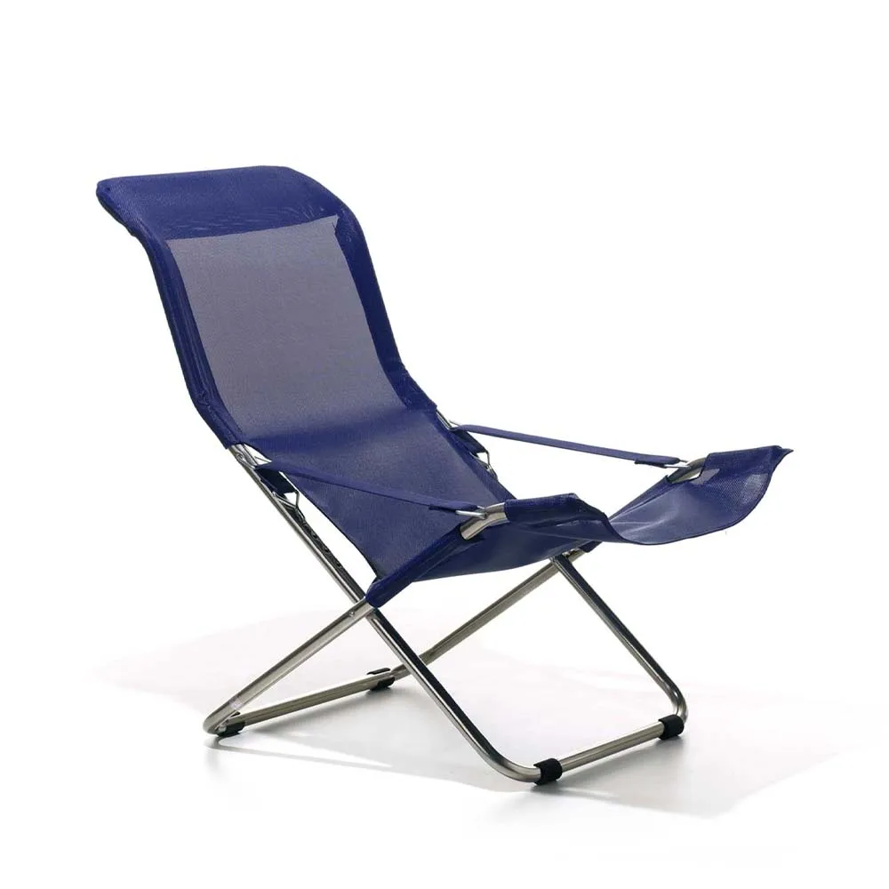 Fiam Fiesta sun lounger Navy | Scandinavian Design | Blue
