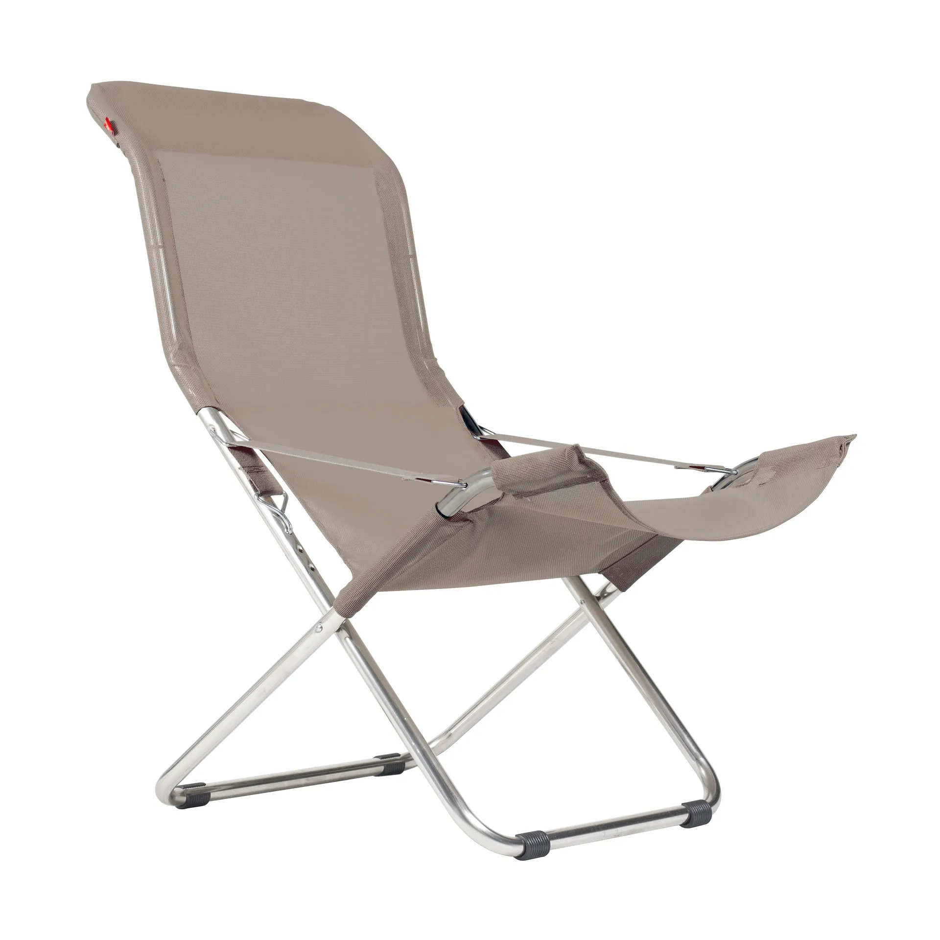 Fiesta sun lounger, Taupe Fiam