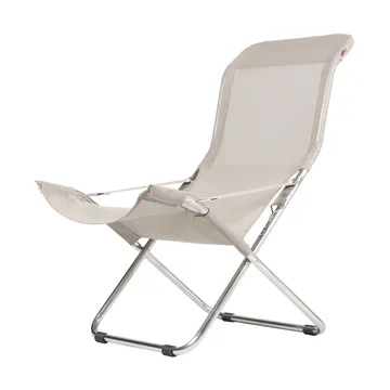 Fiesta sun lounger - White-beige - Fiam