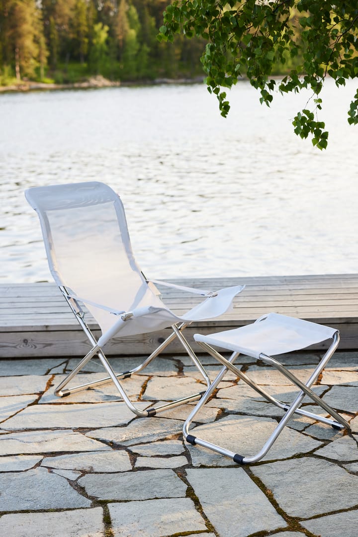 Fiesta sun lounger, White Fiam