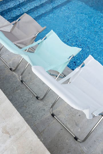 Fiesta sun lounger - White - Fiam