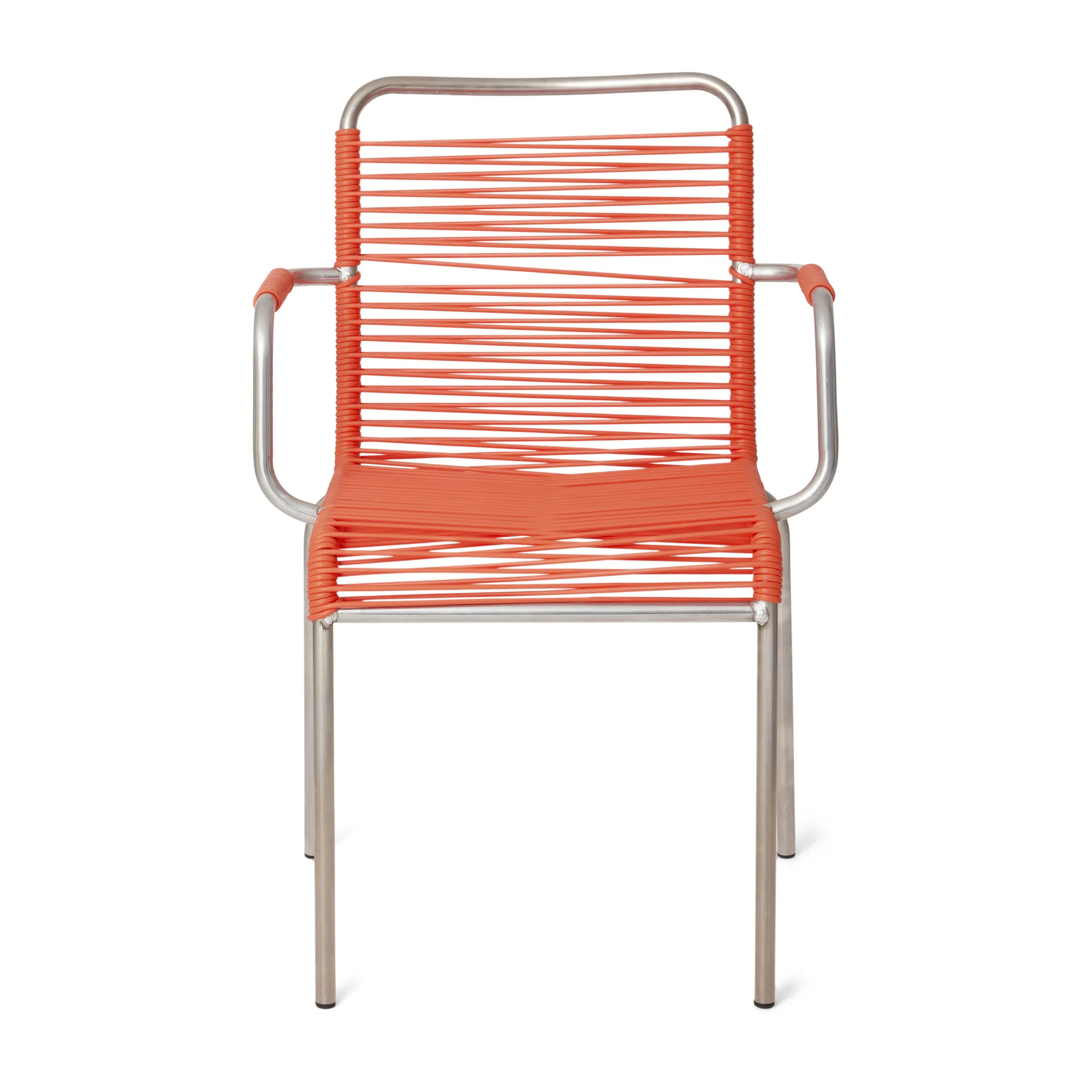 Mya armchair aluminium, Orange Fiam