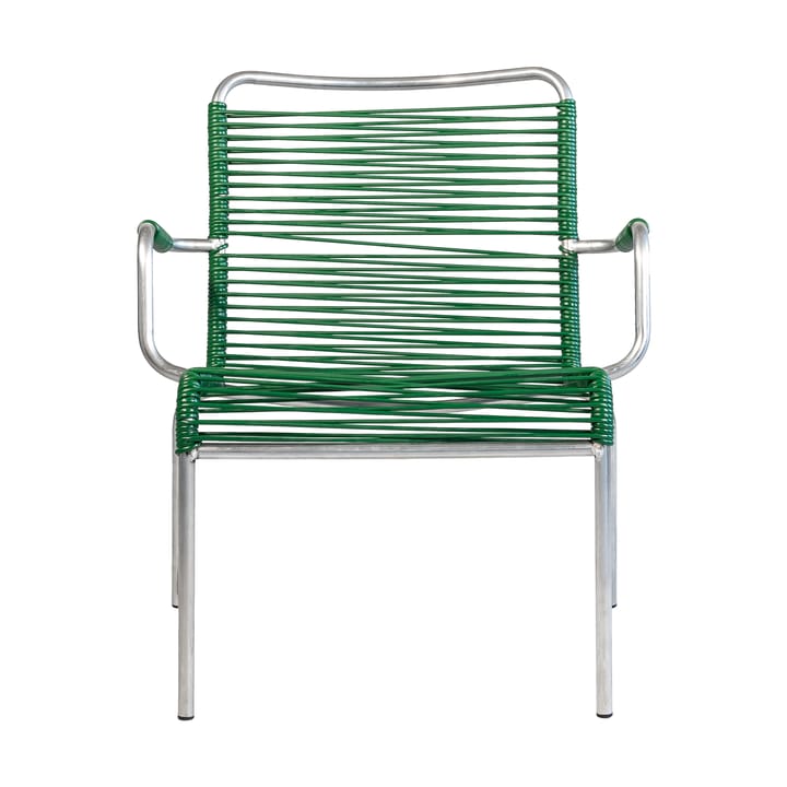 Mya Lounge armchair - Dark green - Fiam