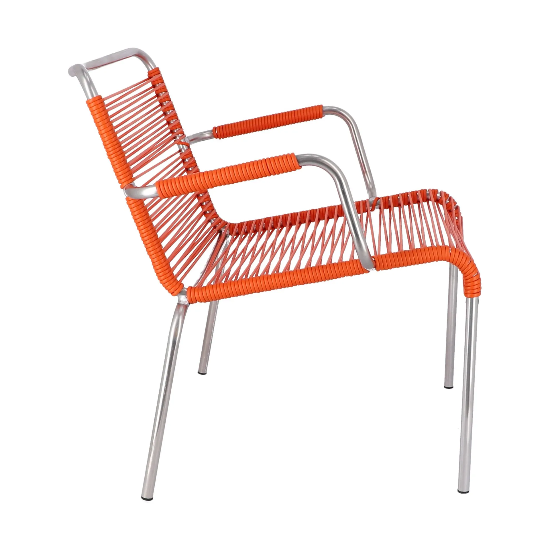 Mya Lounge armchair, Orange Fiam