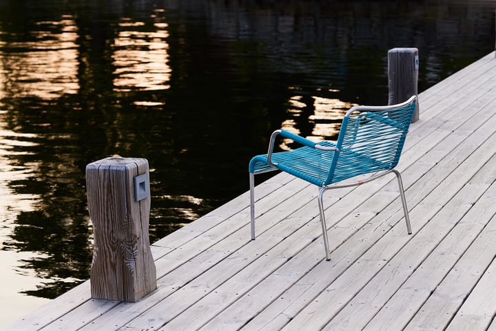 Mya Lounge armchair - Turquoise - Fiam