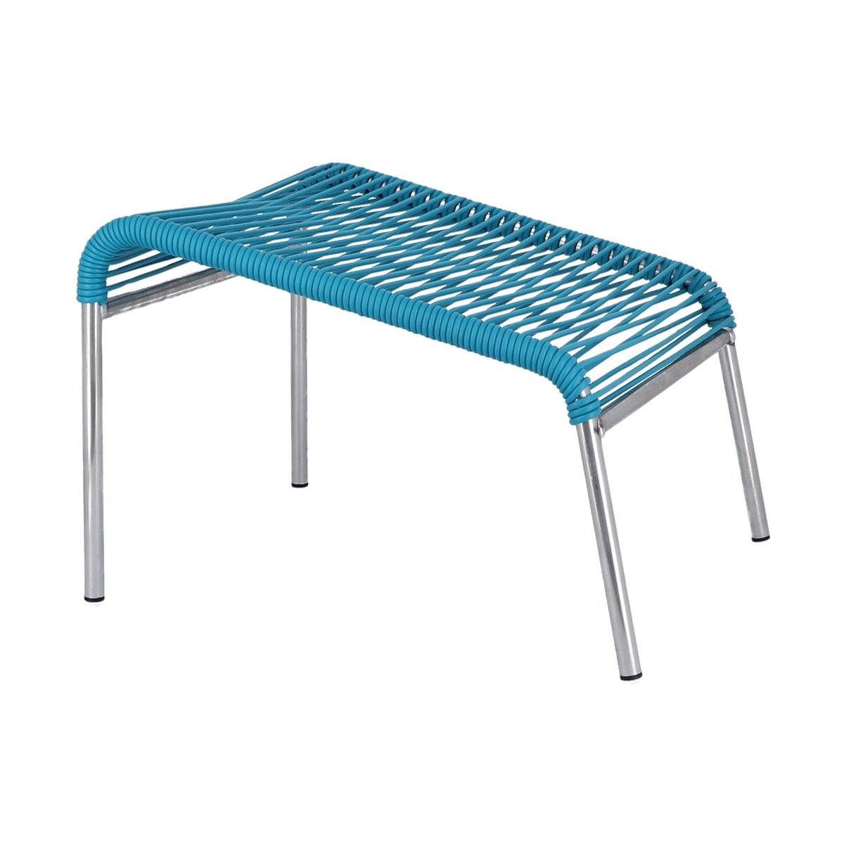 Fiam Mya Lounge footrest Turquoise | Scandinavian Design | Blue