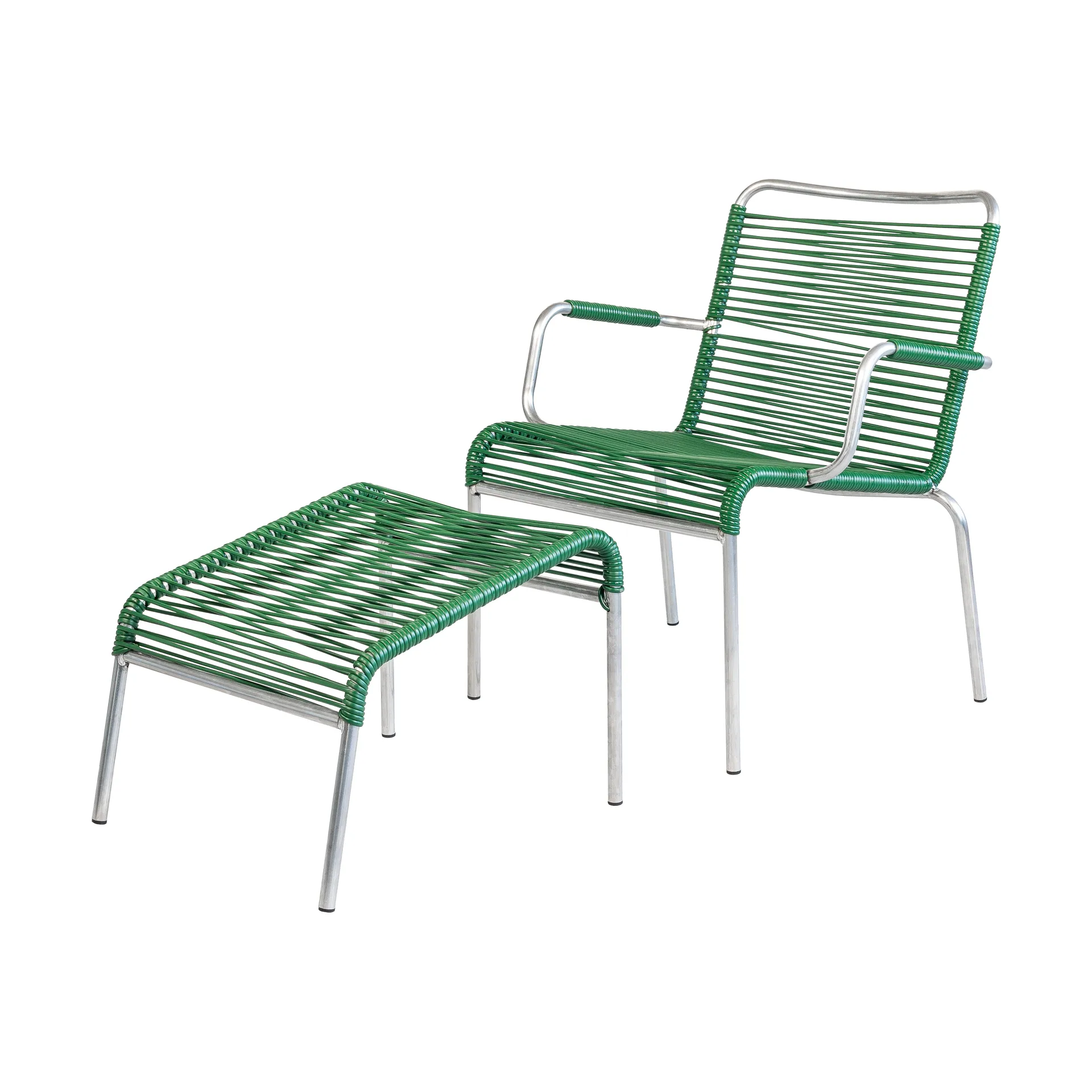 Mya Spaghetti armchair, Dark green Fiam