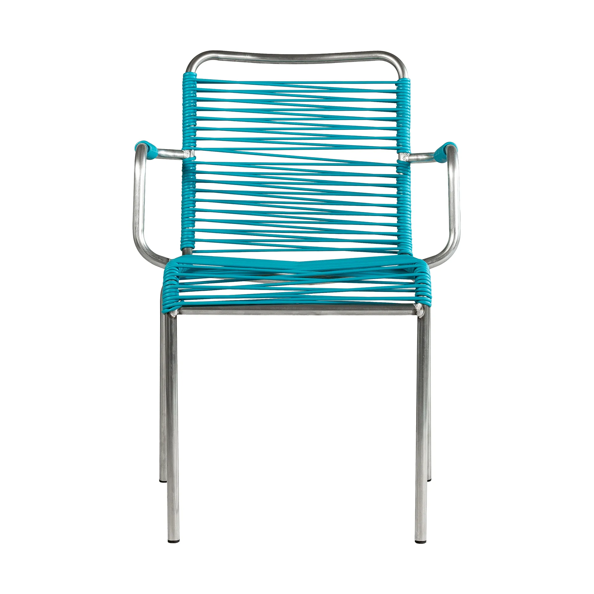 Mya Spaghetti armchair, Turquoise Fiam