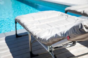 Samba Soft cushion for sun lounger - Beige - Fiam