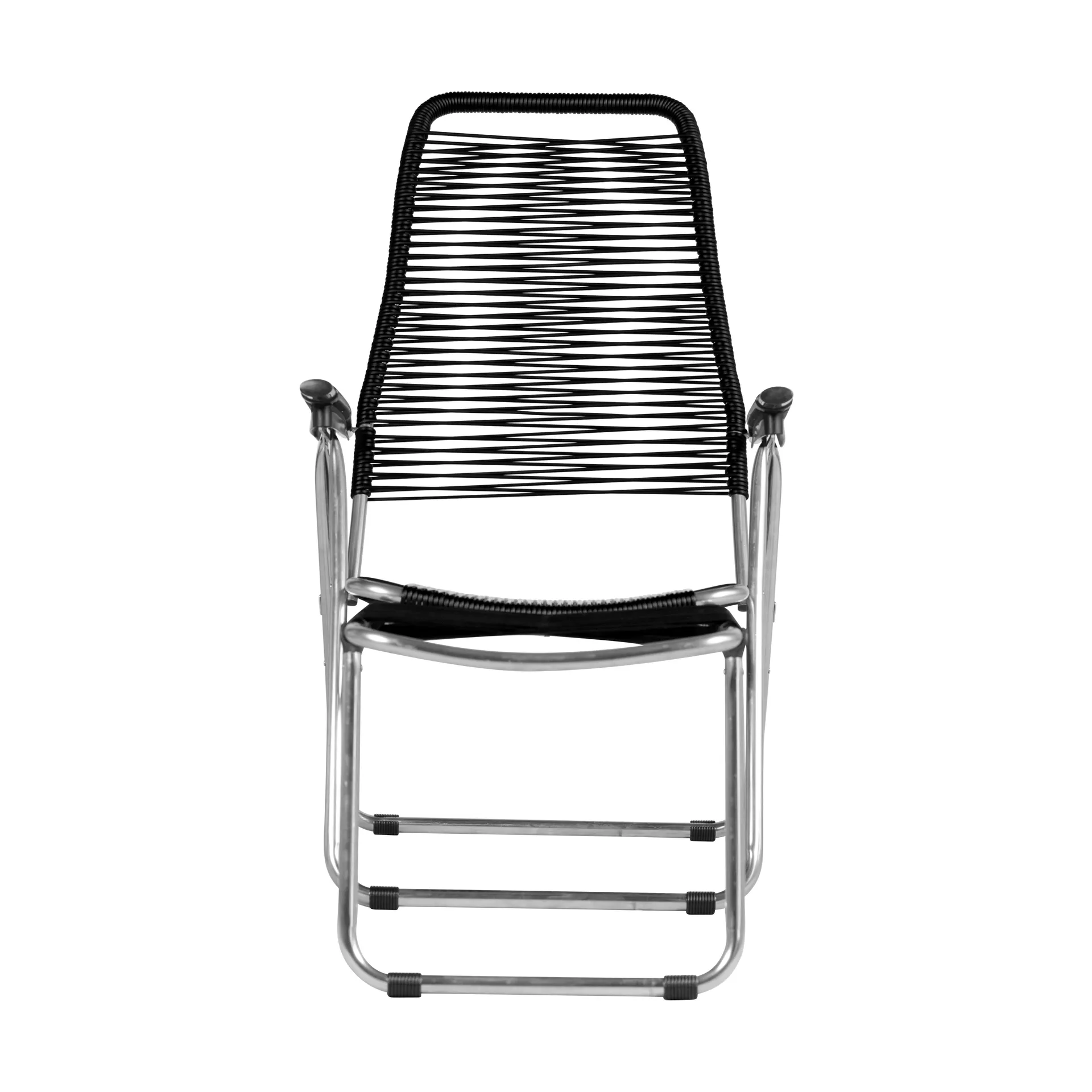 Spaghetti sun lounger, Black Fiam