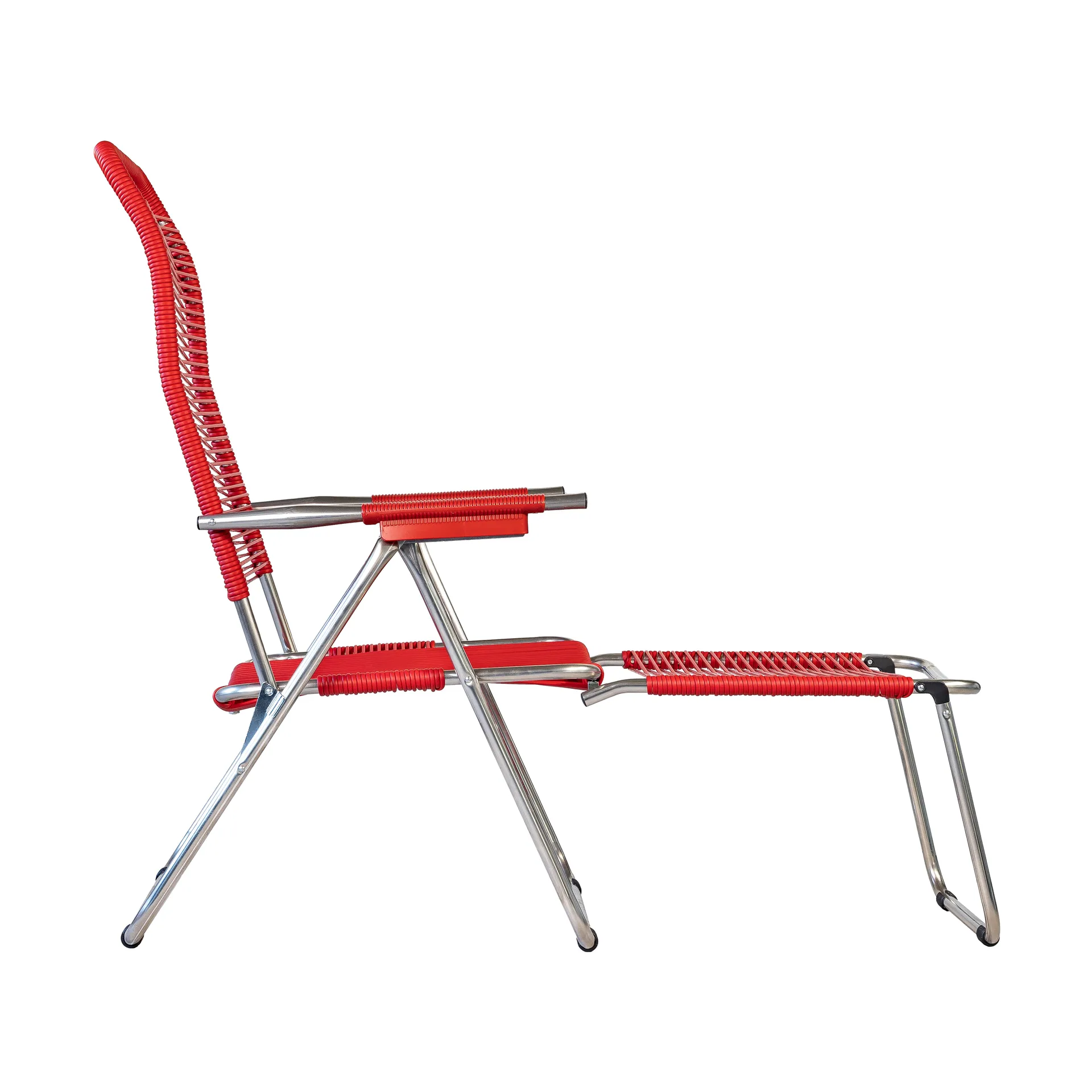 Spaghetti sun lounger, Red Fiam
