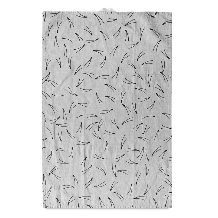 Barr kitchen towel 44x67 cm - nature-black - Fine Little Day