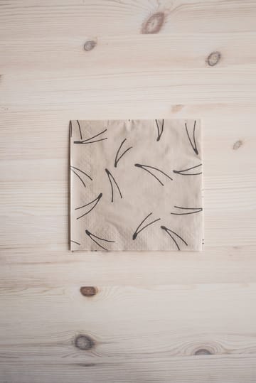 Barr napkin 33x33 cm 25 pack - Natural - Fine Little Day