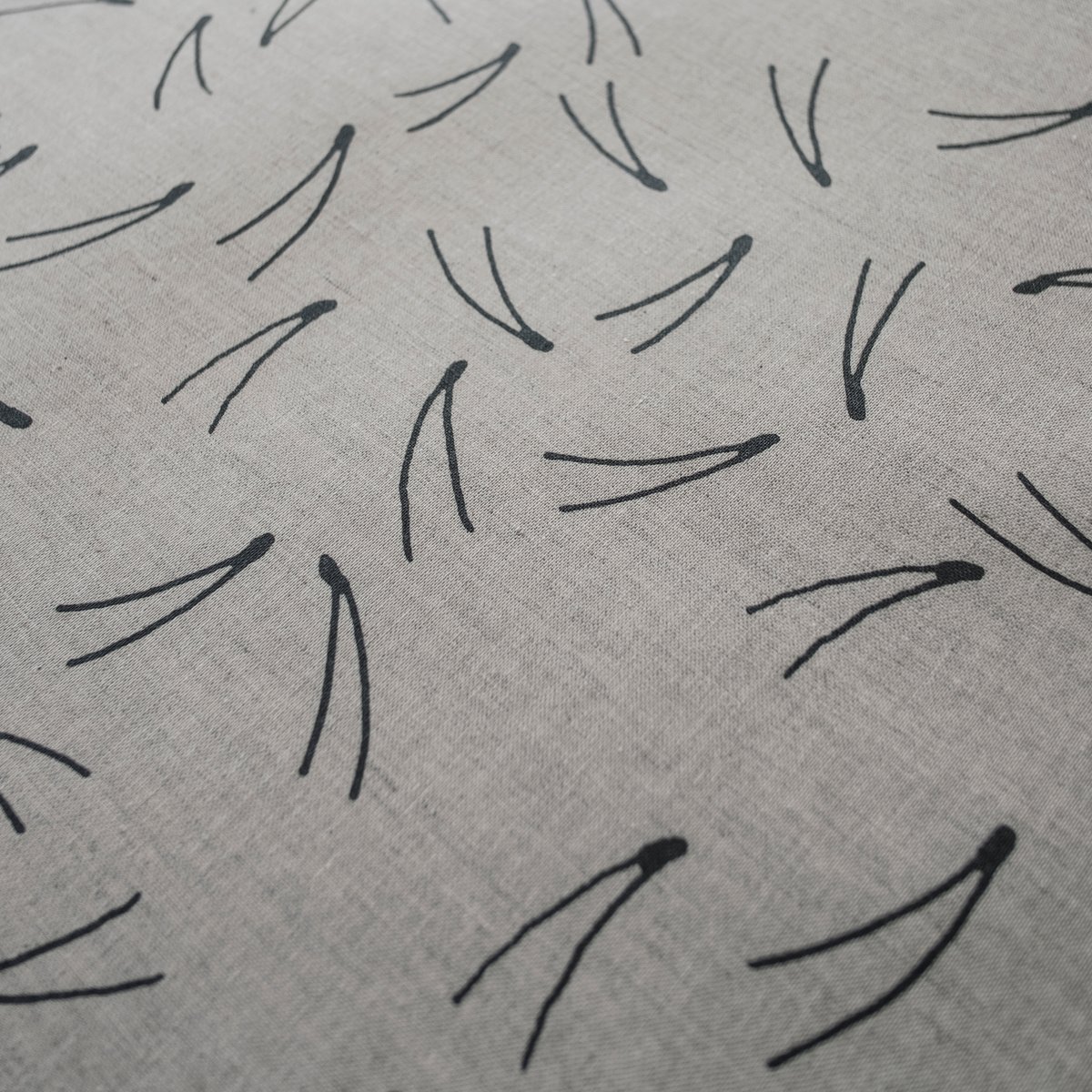 Fine Little Day Barr oilcloth black-nature | Scandinavian Design | Oilcloths | Beige