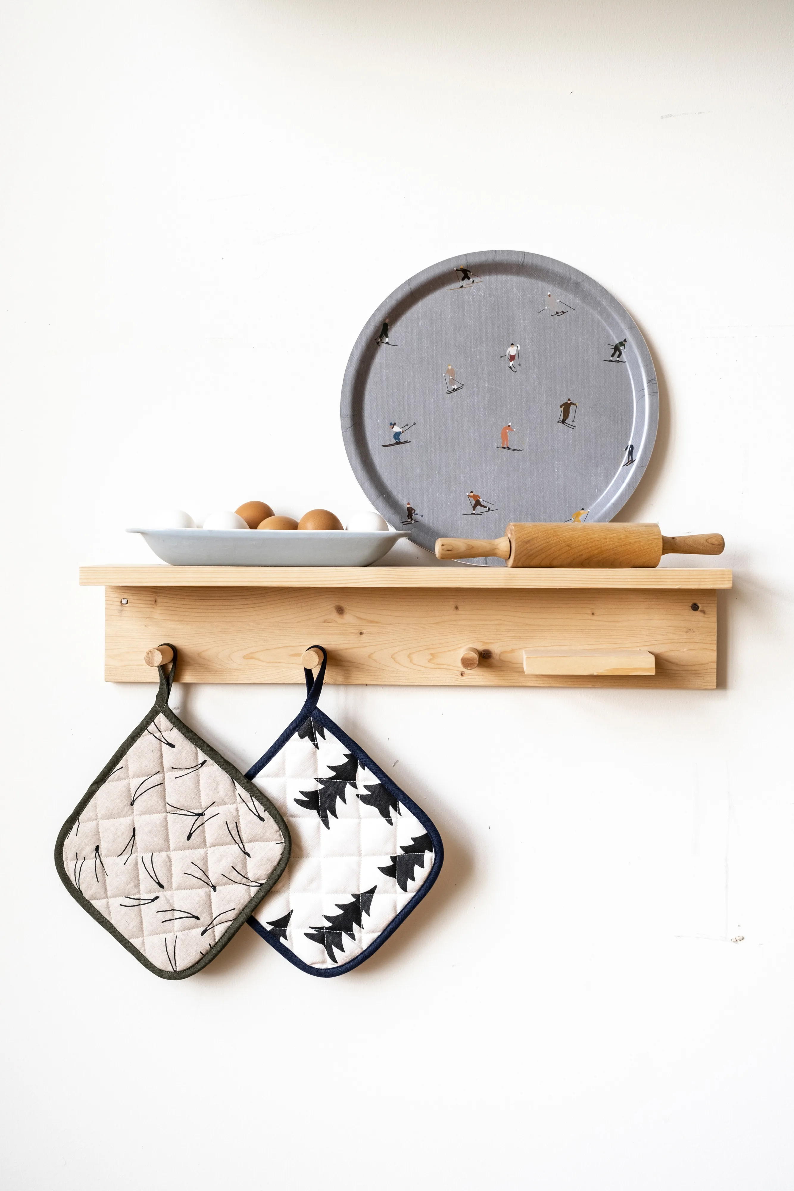 調理器具 FiNE LiTTLE DAY QUILTED OVEN GLOVE BARR Barr quilted oven mitt 21x21 cm from Fine Little Day - NordicNest.com