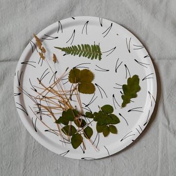 Barr tray Ø38 cm - black and white - Fine Little Day