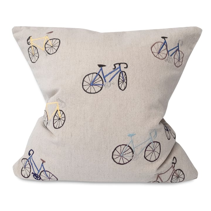 Canvas/linen Pillow Case Inner Child Free Spirit, Summer Child, Bike  Riding, Driving Through Puddles, Fun Kids Room, Canadian Artist 