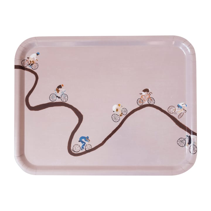 Bicycles tray 33x43 cm - Pink - Fine Little Day