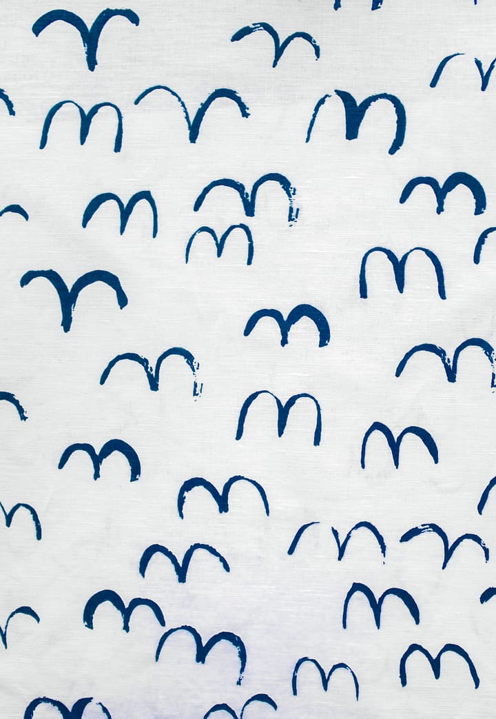 Bird fabric - White-blue - Fine Little Day