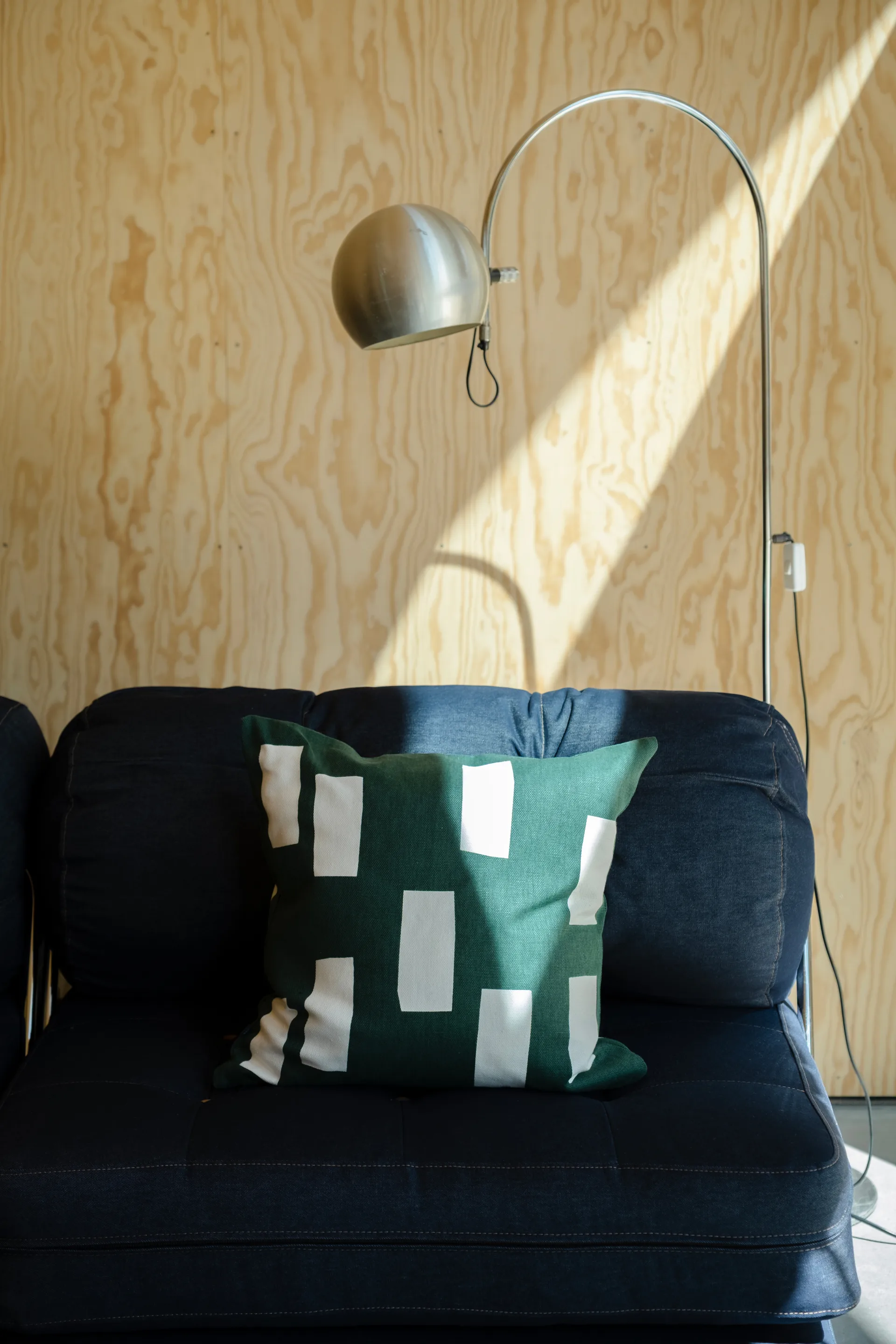 Block cushion cover 48x48 cm, Green Fine Little Day