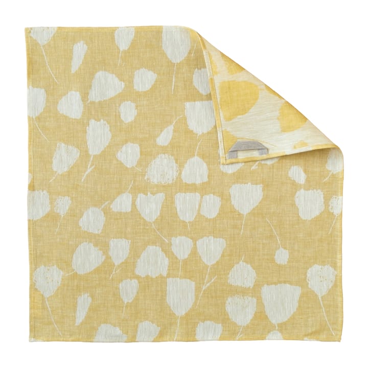 Bouquet kitchen towel 58x58 cm - Yellow-white - Fine Little Day