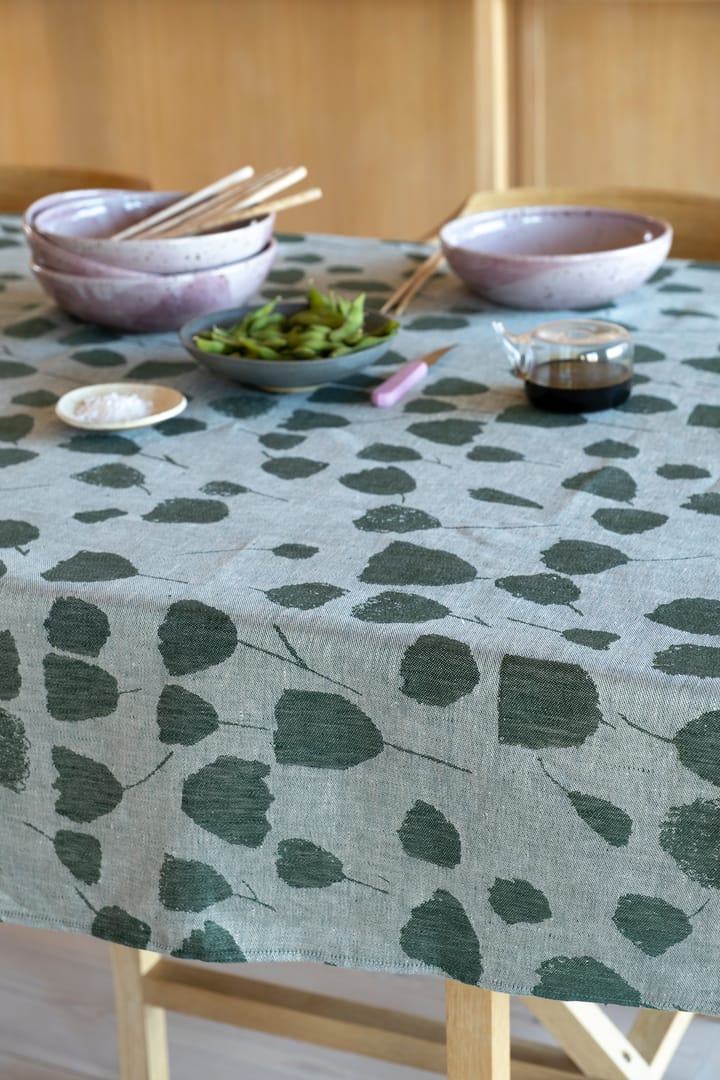 Bouquet table cloth 147x147 cm - Green-off-white - Fine Little Day